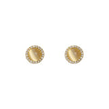 Aura Cat-Eye Halo Studs