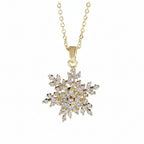 Collar de copo de nieve grande