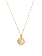 Aura Cat-Eye Pendant Necklace