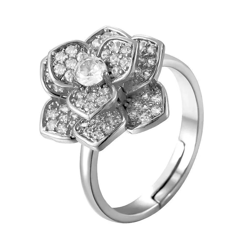 Soul in Bloom Statement-Ring