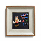 Custom Full Body Cat Magnet with Spinnable Balls / Bum