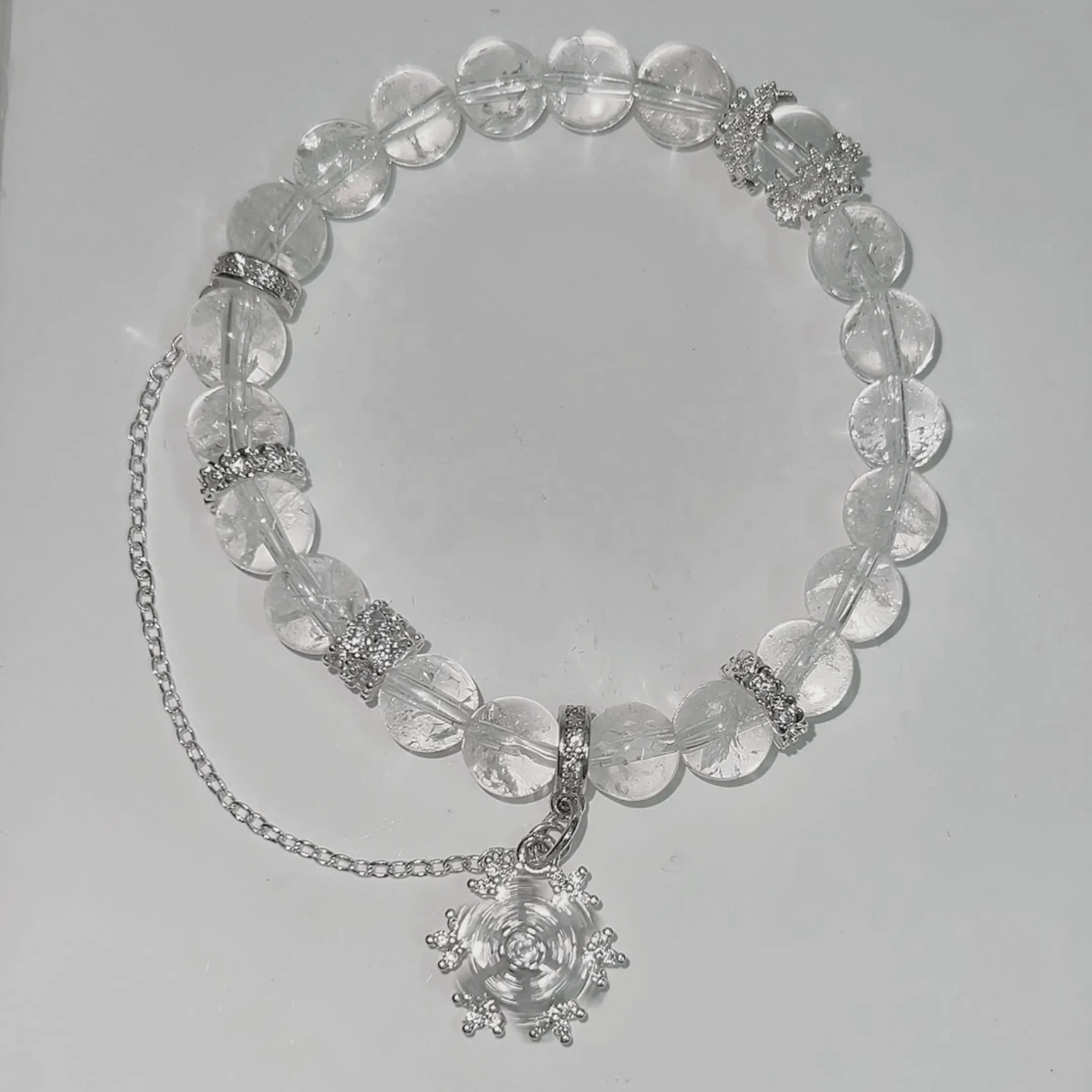 Celestial Ice Snowflake Bracelet