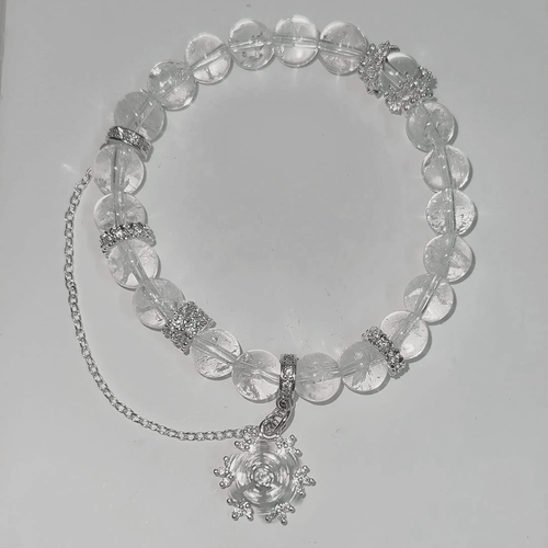 Pulsera giratoria Alma de copo de nieve