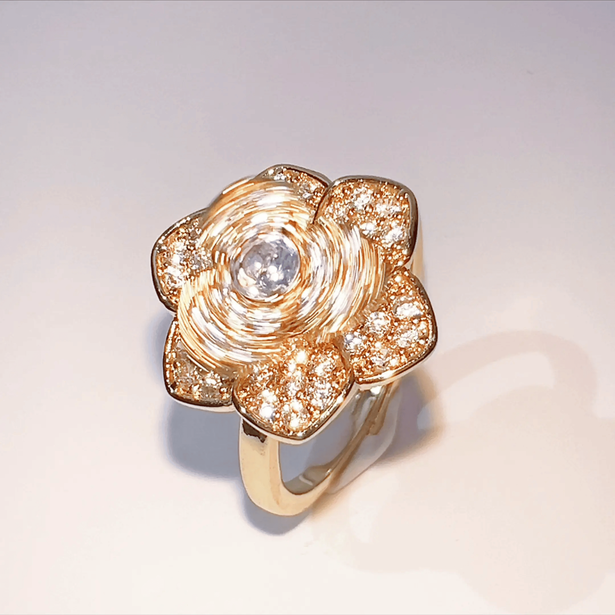 Soul in Bloom Statement-Ring