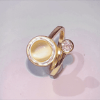 Aura Cat-Eye Statement Ring