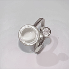 Aura Cat-Eye Statement Ring