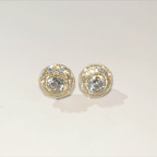 Aura Spinning Stud Earrings