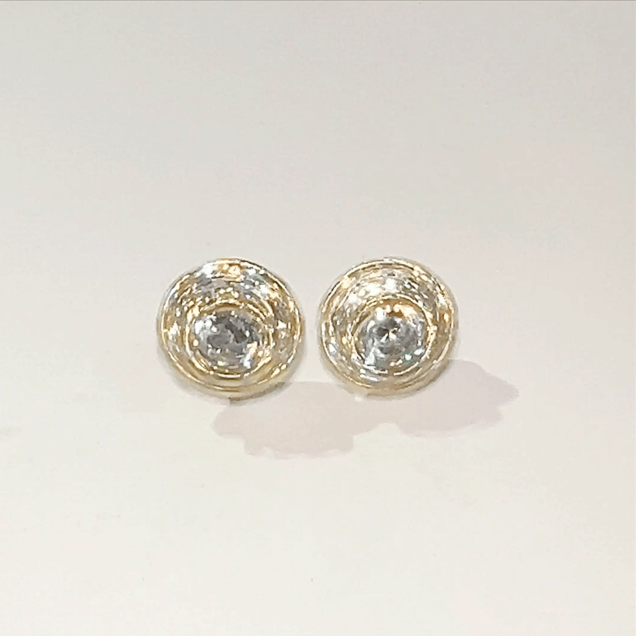 Aura Spinning Stud Earrings
