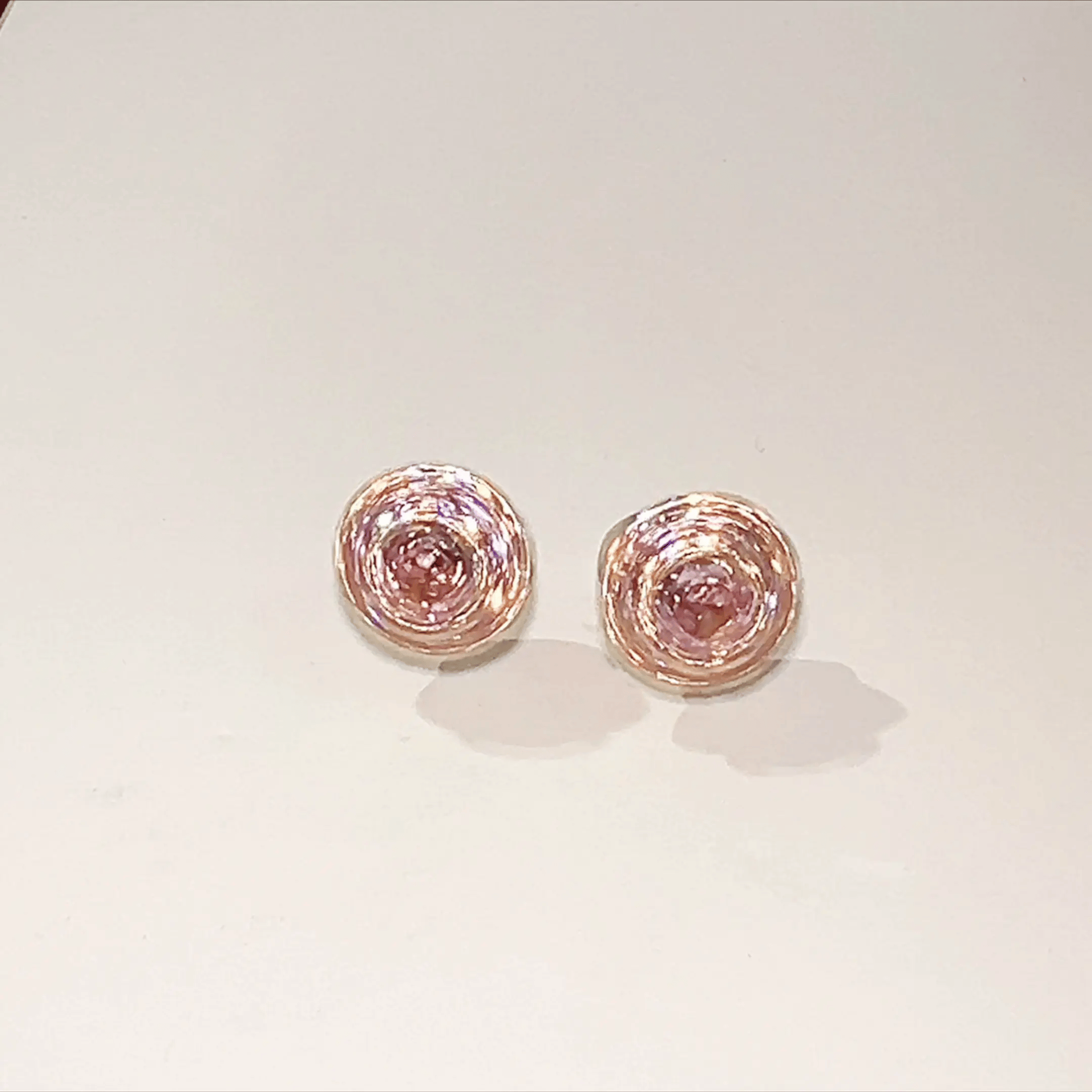 Aura Spinning Stud Earrings