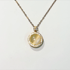 Aura Cat-Eye Pendant Necklace