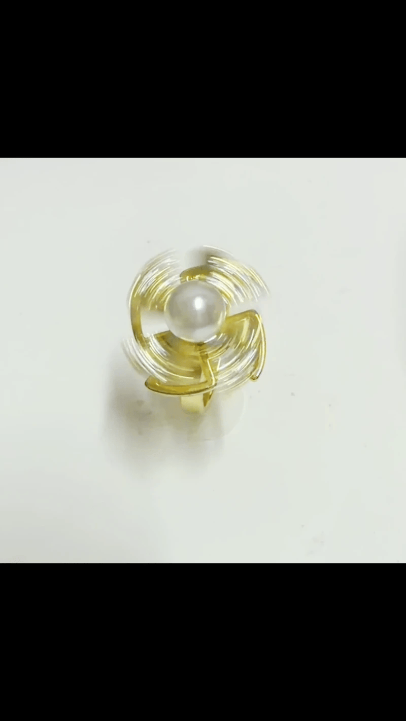 Wind of Fortune Pearl Ring