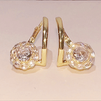 Pendientes de copo de nieve
