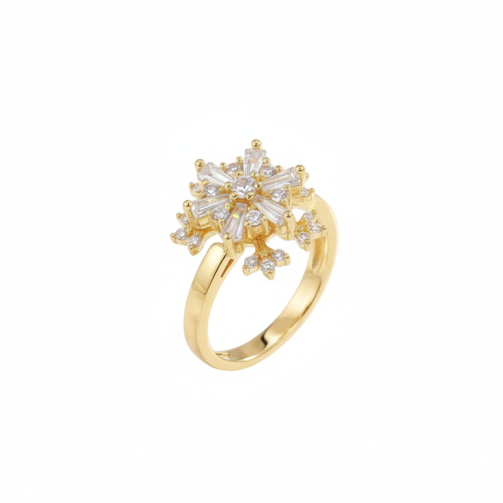 Schneeflocken-Seele Leuchtender Ring